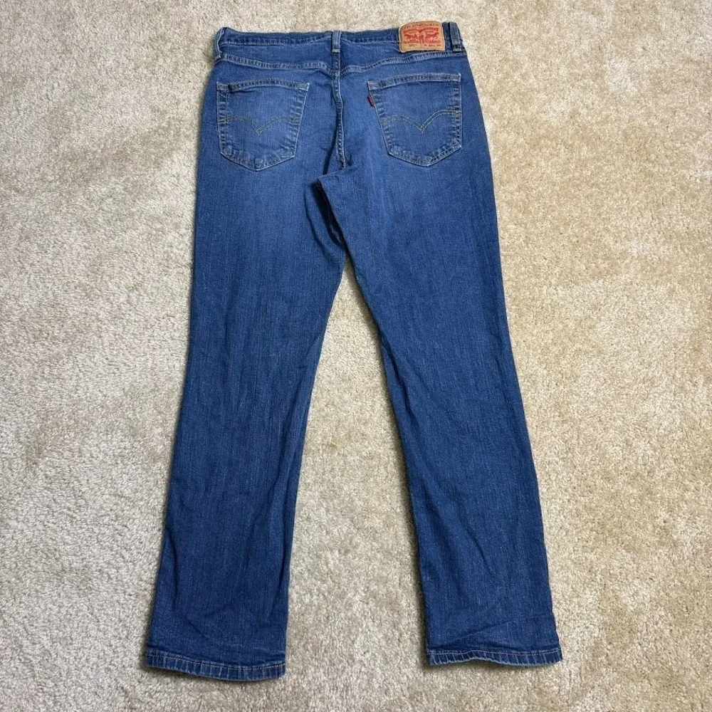Levis 541 Jeans Mens 33x30 Blue Athletic Tapered Stretch Medium Wash Denim